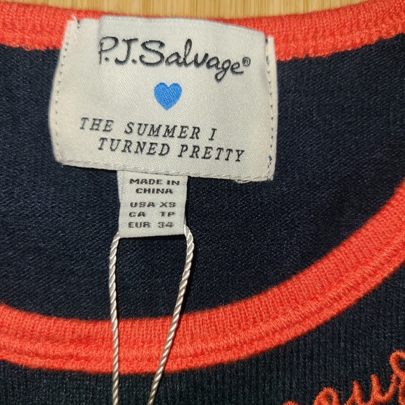 The Summer I Turned Pretty Women's Lounge Tank Top Pj Salvage Size XS - Picture 5 of 11